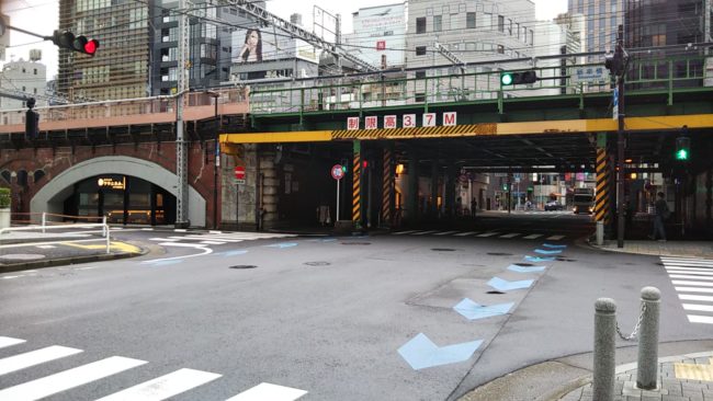 内幸町駅から日比谷okurojiオクロジまでのアクセス・ルート
